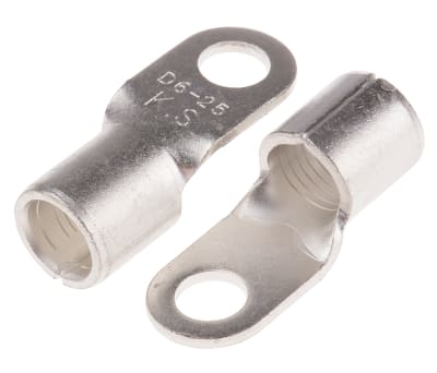 Product image for DIN 46234 NON-INSULATED RING TERMINALS