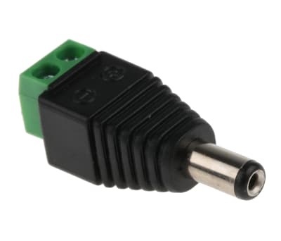 Product image for DC 2.1MM MALE, SCREW TERMINATION