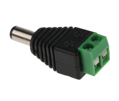 Product image for DC 2.1MM MALE, SCREW TERMINATION