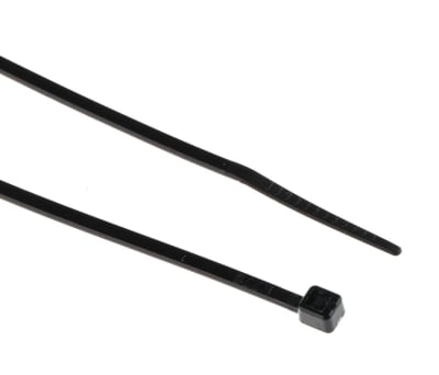 Product image for Cable Tie 142x2.5 Black heat stabilised