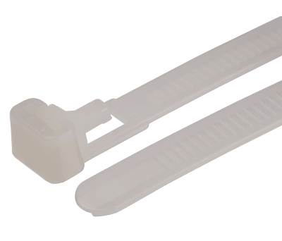 Product image for Cable Tie 150x7.6 Natural releasable