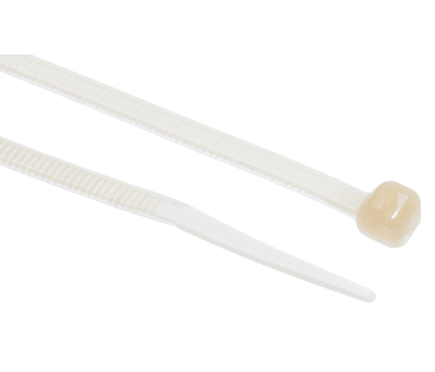 Product image for Cable Tie 265x3.6Natural heat stabilised