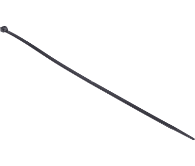 Product image for Cable Tie 300x4.8 Black Nylon 66 pk1000