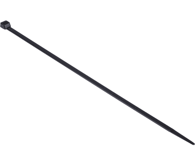 Product image for Cable Tie 340x7.6 Black Nylon 66