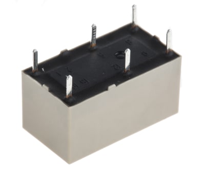 Product image for Relay,Power,DPST-NO,5A,5DC,250/30AC/DC