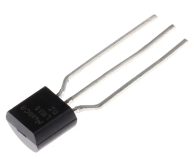 Product image for TEXAS INSTRUMENTS,LM35DZ/LFT1,IC,TEMP.