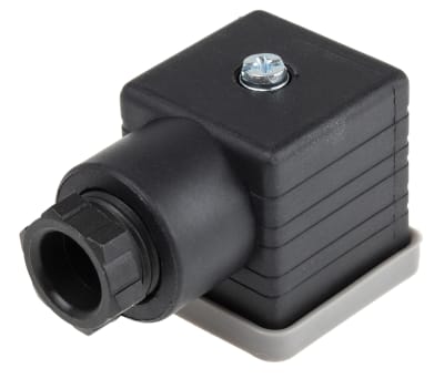 Product image for Socket PG9 2 Pole + Earthing, Black