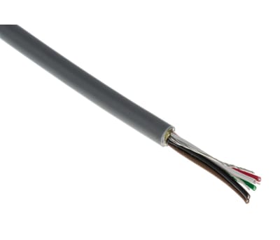 Product image for 5 core overall foil screened cable,500m