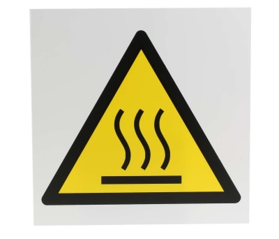 Product image for 200x200mm PP Hot Surface Sign