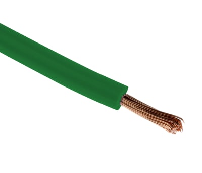 Product image for Green tri-rated cable 0.5mm 100m