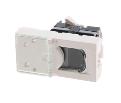 Product image for ARTEOR RJ45 SOCKET OUTLET MODULE WHITE