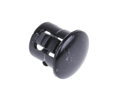 Product image for Blanking plug, nylon, black, 4.7mm dia