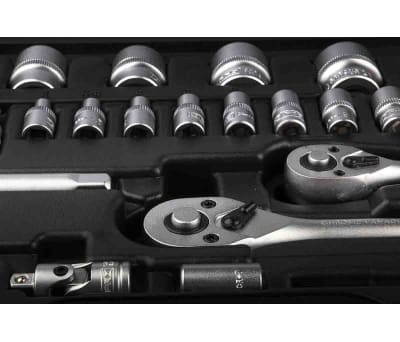 Product image for 46pc 1/4" & 3/8" Drive Socket Set