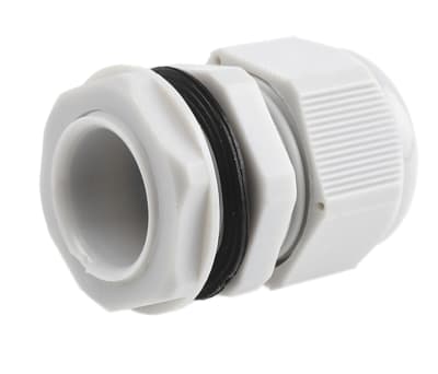 Product image for Nylon Cable Gland M25 Grey 13-18mm