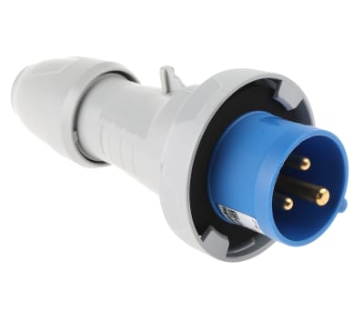 Product image for S PLUG 230V 16A 2P+E IP67