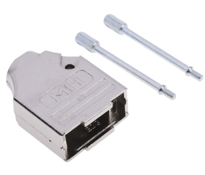 Product image for MH Connectors MHDTZK Zinc D-sub Connector Backshell, 9 Way, Strain Relief