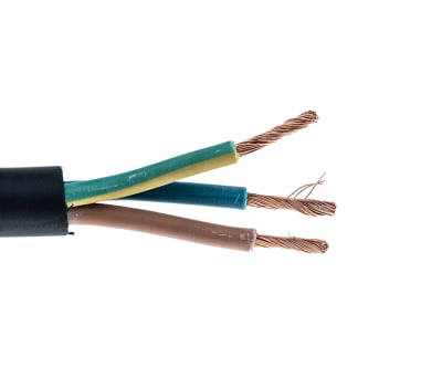 Product image for H07RNF 3 Core 6.0mm Rubber Cable 50m