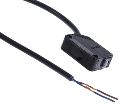 Product image for Omron Through Beam (Emitter) Photoelectric Sensor with Block Sensor, 60 m Detection Range