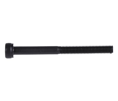 Product image for Blk steel socket head cap screw,M3x35mm