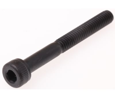 Product image for Blk steel socket head cap screw,M4x35mm