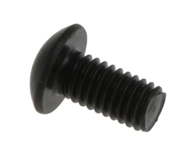 Product image for Blk steel skt button head screw,M3x6mm