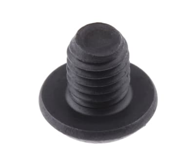 Product image for Blk steel skt button head screw,M5x6mm