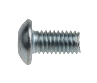 Product image for BZP socket button head screw, M3x6