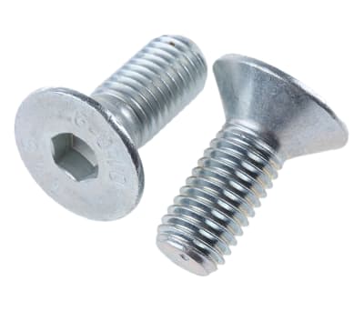 Product image for BZP countersink head,M12x30