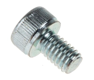 Product image for BZP steel socket head cap screw,M4x6mm