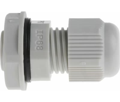 Product image for round top cable gland PG7   Grey  IP68