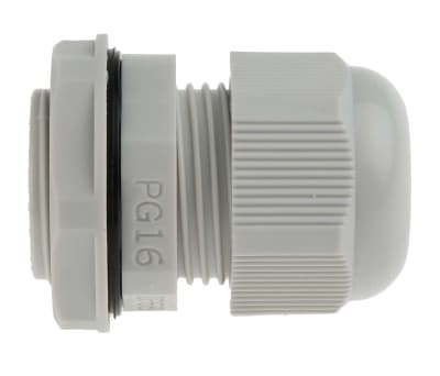 Product image for round top cable gland PG16 Grey  IP68