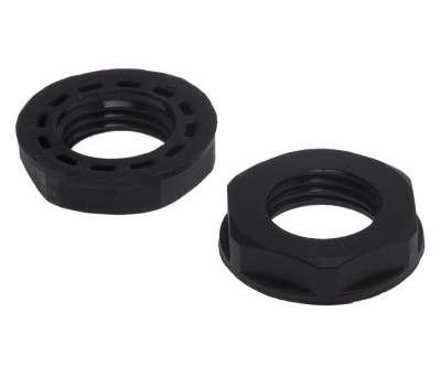 Product image for PG7   Black locknut IP68