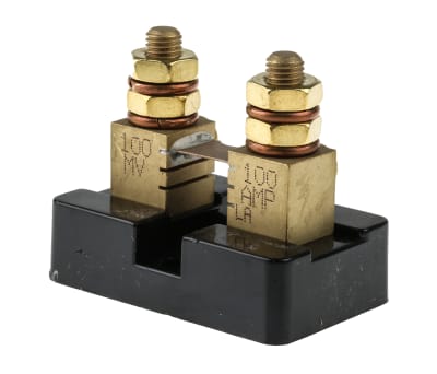 Product image for Murata Power Solutions Brass-Ended Shunt, 100 A, 100mV Output, ±0.25 % Accuracy