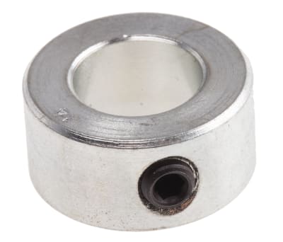 Product image for Steel Shaft Collar, One Piece, Bore 14mm