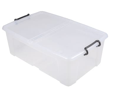 Product image for 50 LITRE CONTAINER WITH HINGED LID