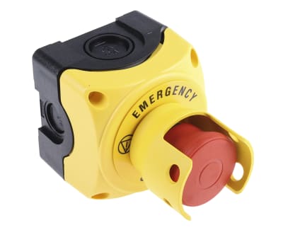 Product image for PULL RELEASE EMERGENCY STOP C/W SHROUD