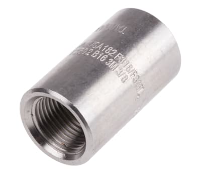 Product image for 3/8in F/Steel 316 Full Coupling Joint