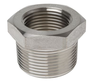 Product image for 1 1/4in F/Steel 316 Hex Bushing M/F