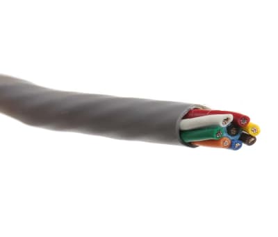 Product image for 20 AWG 8 core 300V unshielded cable 30m