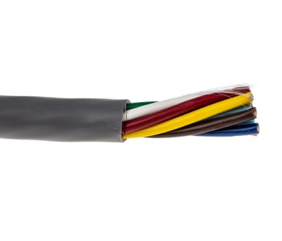 Product image for 18 AWG 8 core 300V unshielded cable 30m