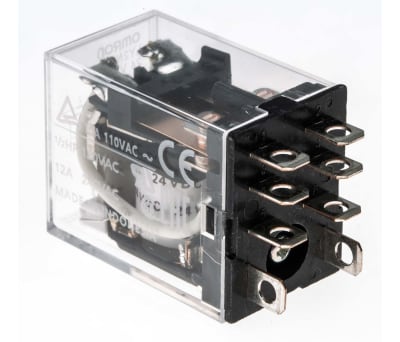 Product image for General Purpose Relay DPDT 10A