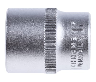 Product image for RS PRO 17mm Bi-Hex Socket With 3/8 in Drive