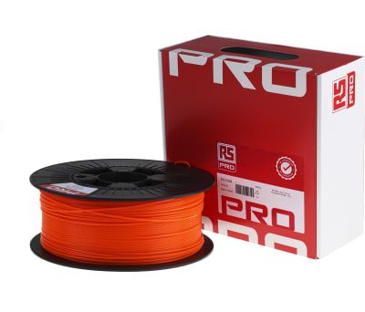 Product image for RS Fluorescent Orange PLA 1.75mm 1kg
