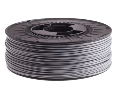 Product image for RS Silver ABS 2.85mm Filament 1kg