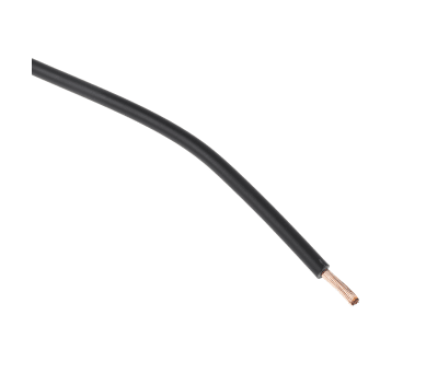 Product image for H07Z-K 2.5mm Black Cable 100m