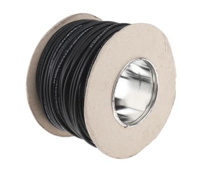 Product image for H07Z-K 2.5mm Black Cable 100m