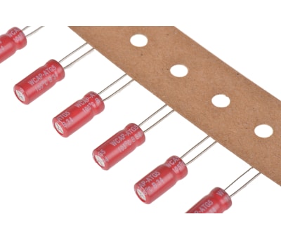 Product image for AL ELECTROLYTIC CAPACITORS 2.2UF 63V