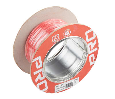 Product image for PTFE A 7/.012 red 100m