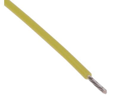 Product image for PTFE A 7/0.12 yellow 100m