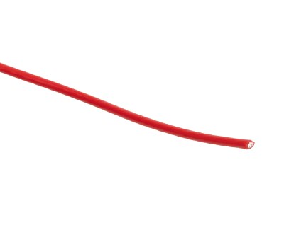 Product image for PTFE A 7/0.2 red 100m